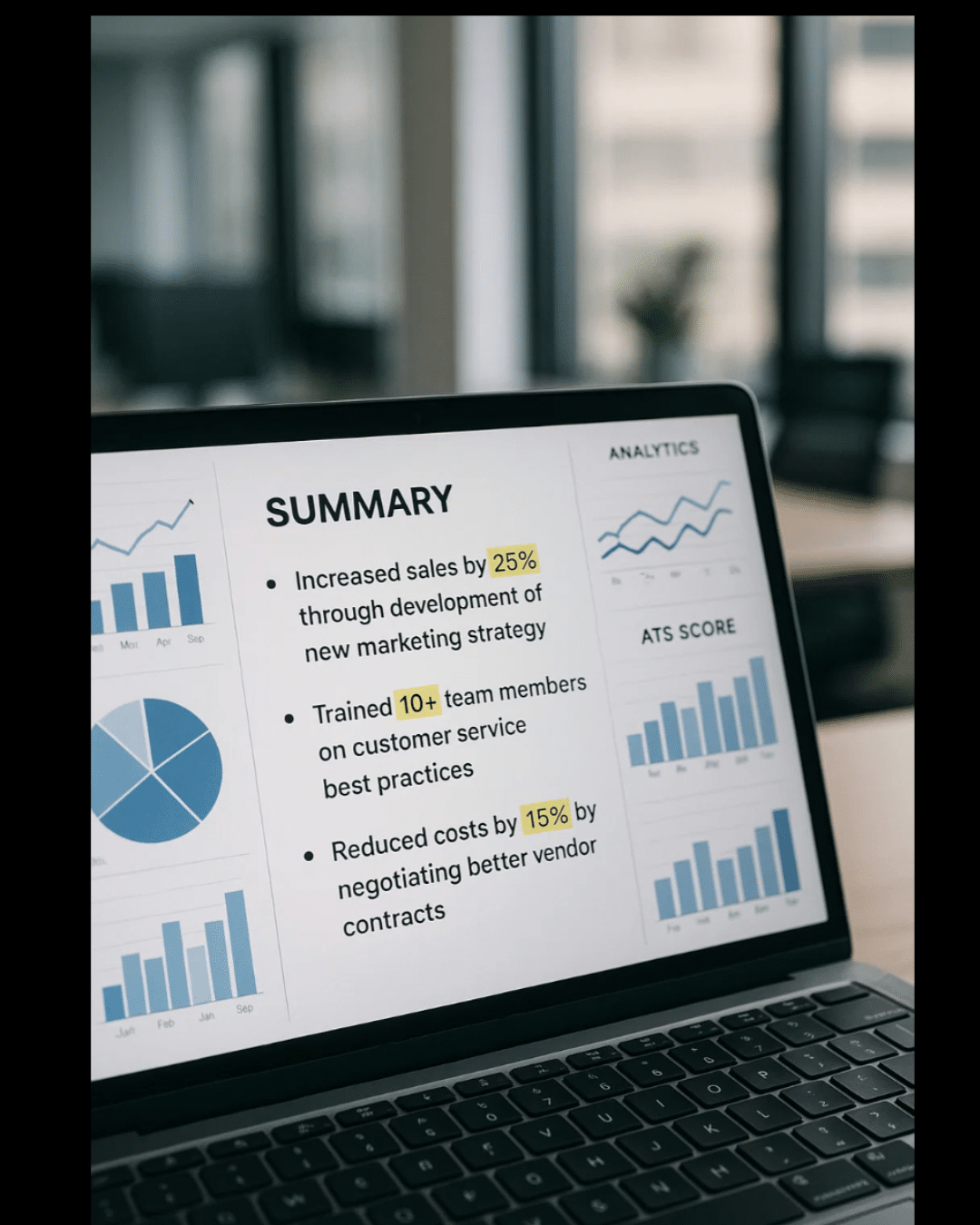 Infographic showing how optimized resumes outperform ATS systems in 2025