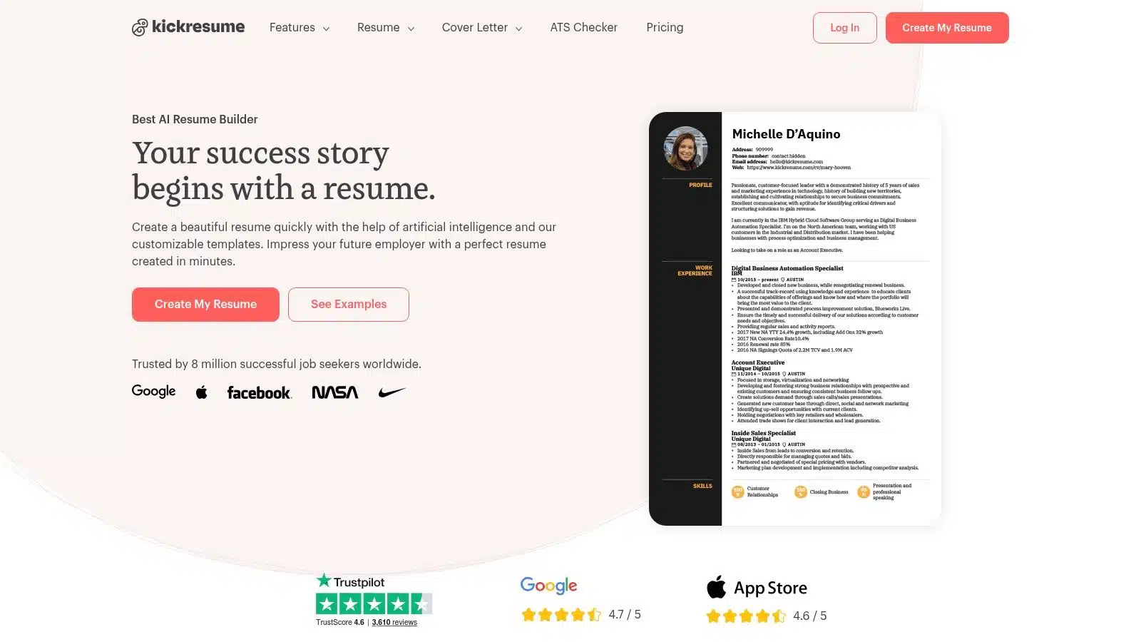 Kickresume
