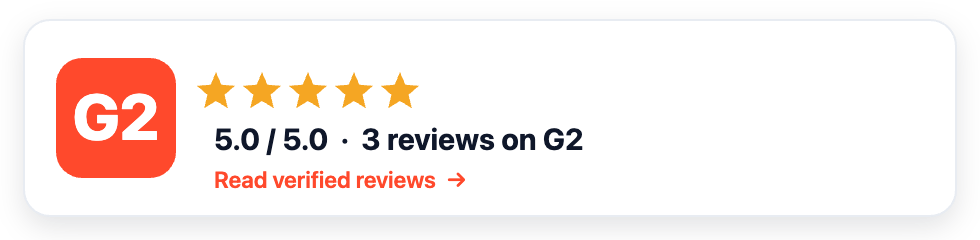 JobWinner is rated 5.0 out of 5 on G2
